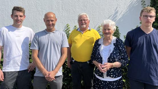 Von links: Tim Hammann, Manuel Knickmann, Fritz Wüppenhorst